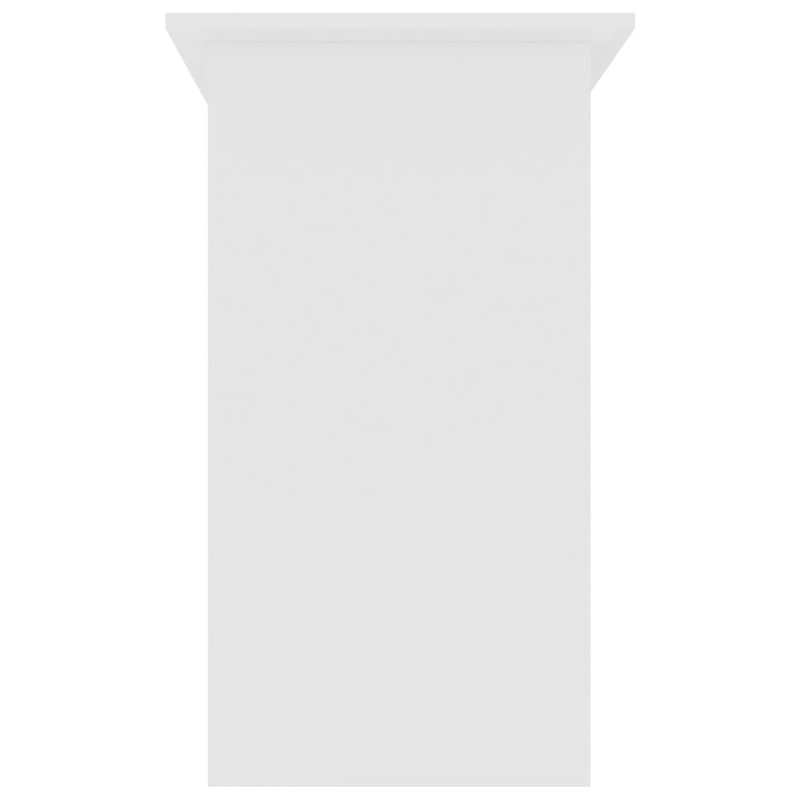 vidaXL Desk White 80x45x74 cm Engineered Wood