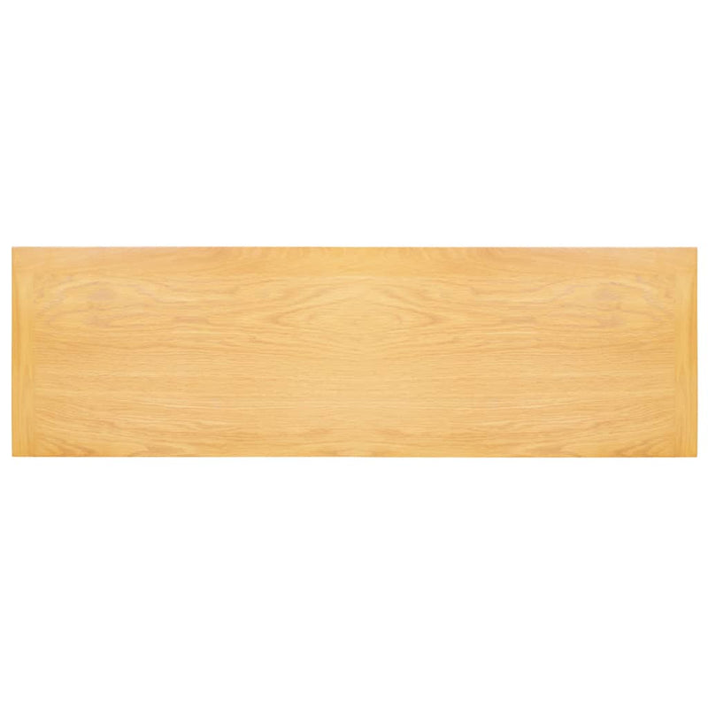 vidaXL Sideboard 110x33.5x70 cm Solid Oak Wood