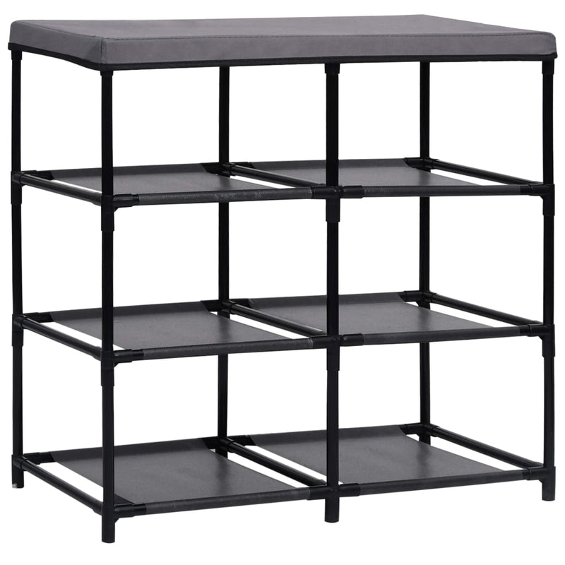 vidaXL Storage Cabinet with 6 Drawers 55x29x55 cm Grey Steel