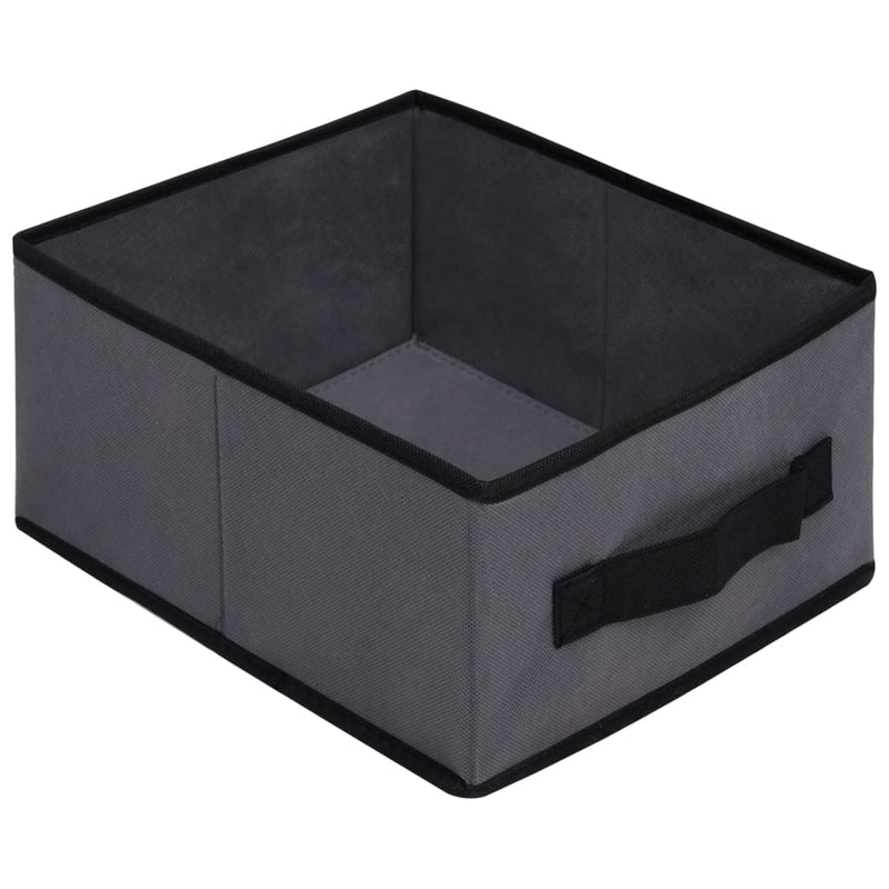 vidaXL Storage Cabinet with 6 Drawers 55x29x55 cm Grey Steel