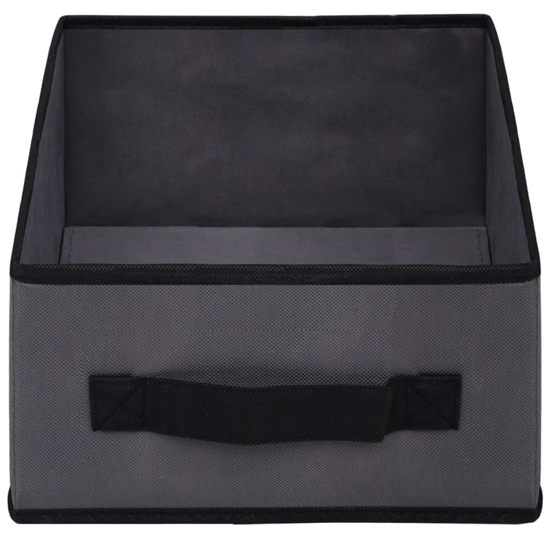 vidaXL Storage Cabinet with 6 Drawers 55x29x55 cm Grey Steel