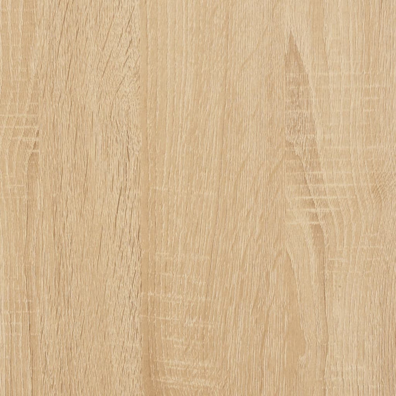 vidaXL Desk Sonoma Oak 90x45x76 cm Engineered Wood