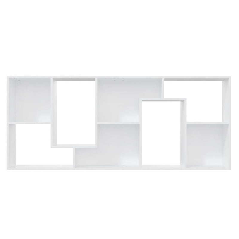 vidaXL Book Cabinet White 67x24x161 cm Engineered Wood