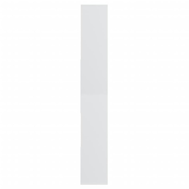 vidaXL Book Cabinet White 67x24x161 cm Engineered Wood