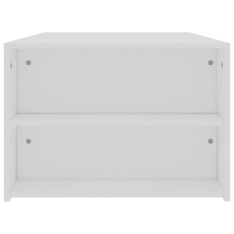 vidaXL Coffee Table White 100x60x42 cm Engineered Wood