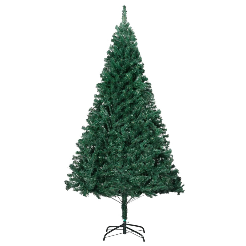 vidaXL Artificial Christmas Tree with Thick Branches Green 150 cm PVC