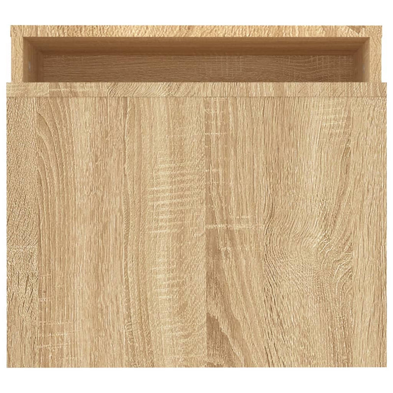 vidaXL Coffee Table Set Sonoma Oak 100x48x40 cm Engineered Wood