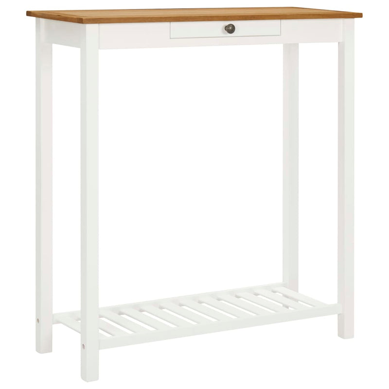 vidaXL Bar table 100x40x110 cm Solid Oak Wood