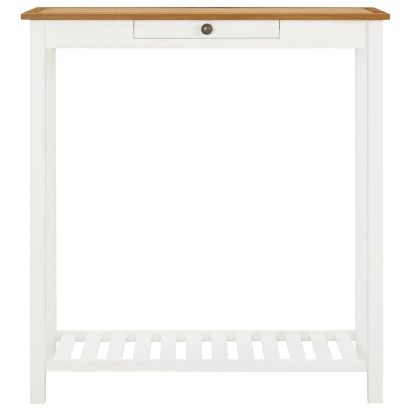 vidaXL Bar table 100x40x110 cm Solid Oak Wood