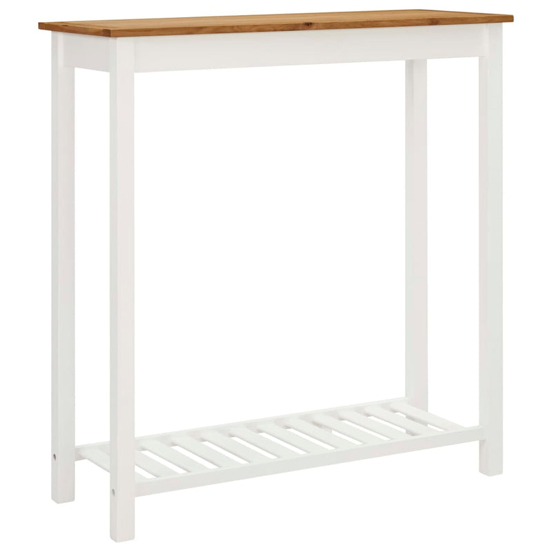 vidaXL Bar table 100x40x110 cm Solid Oak Wood