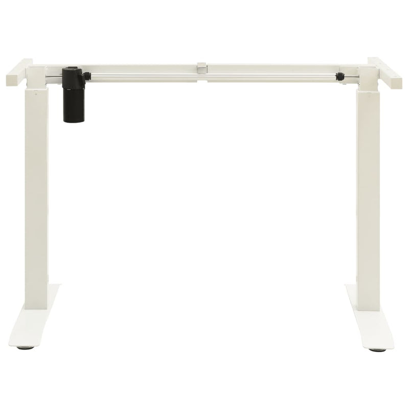 vidaXL Electric Motorised Standing Desk Frame Height Adjustable White