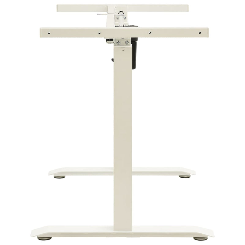 vidaXL Electric Motorised Standing Desk Frame Height Adjustable White