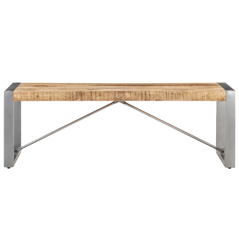 vidaXL Coffee Table 120x60x40 cm Rough Mango Wood