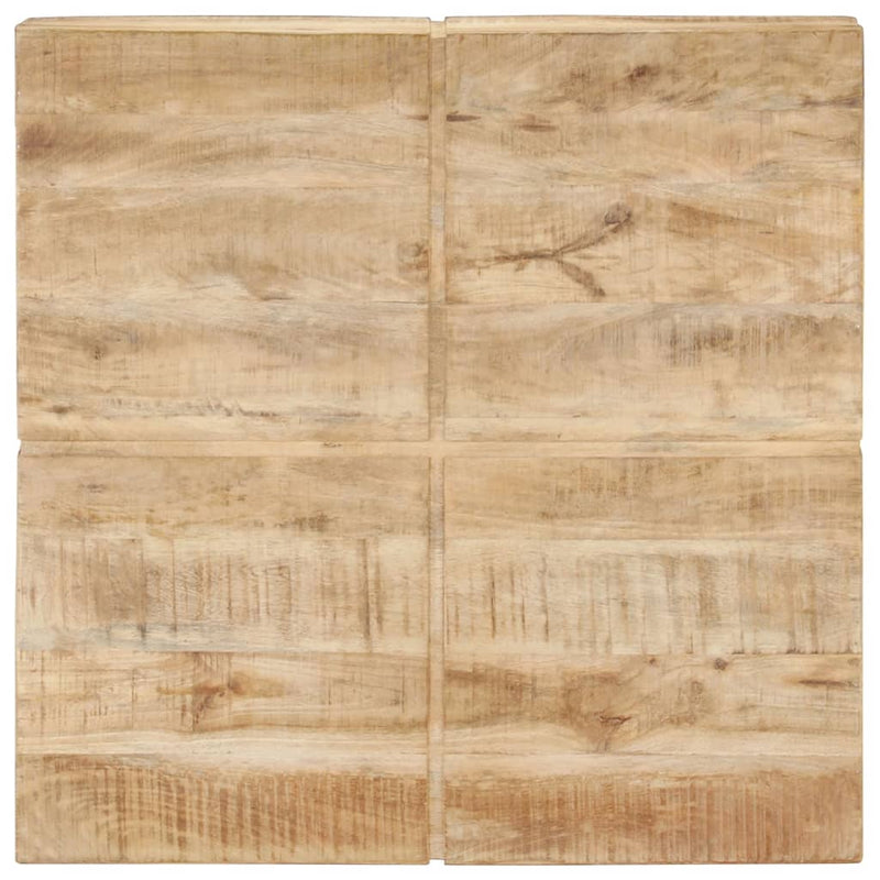 vidaXL Coffee Table 80x80x28 cm Solid Mango Wood