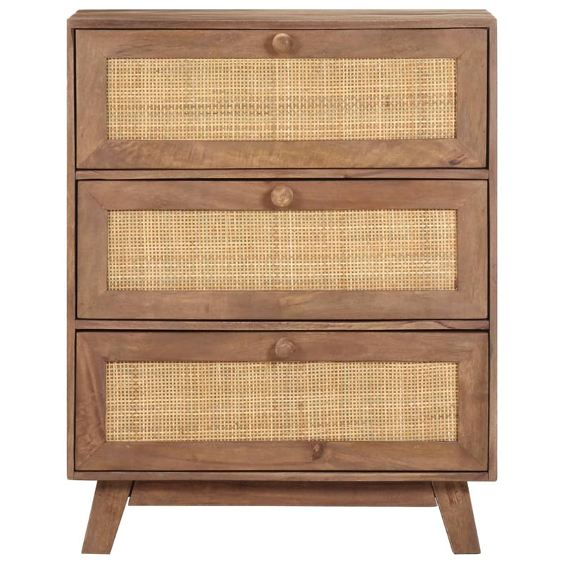 Sideboard 61x35x76 cm Solid Mango Wood