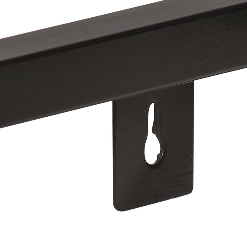 vidaXL Wall Shelves 2 pcs 160 cm Rough Mango Wood