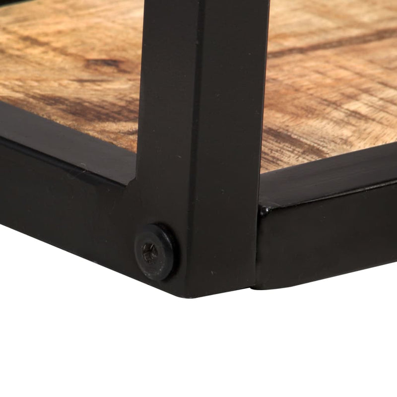 vidaXL Wall Shelves 2 pcs 160 cm Rough Mango Wood