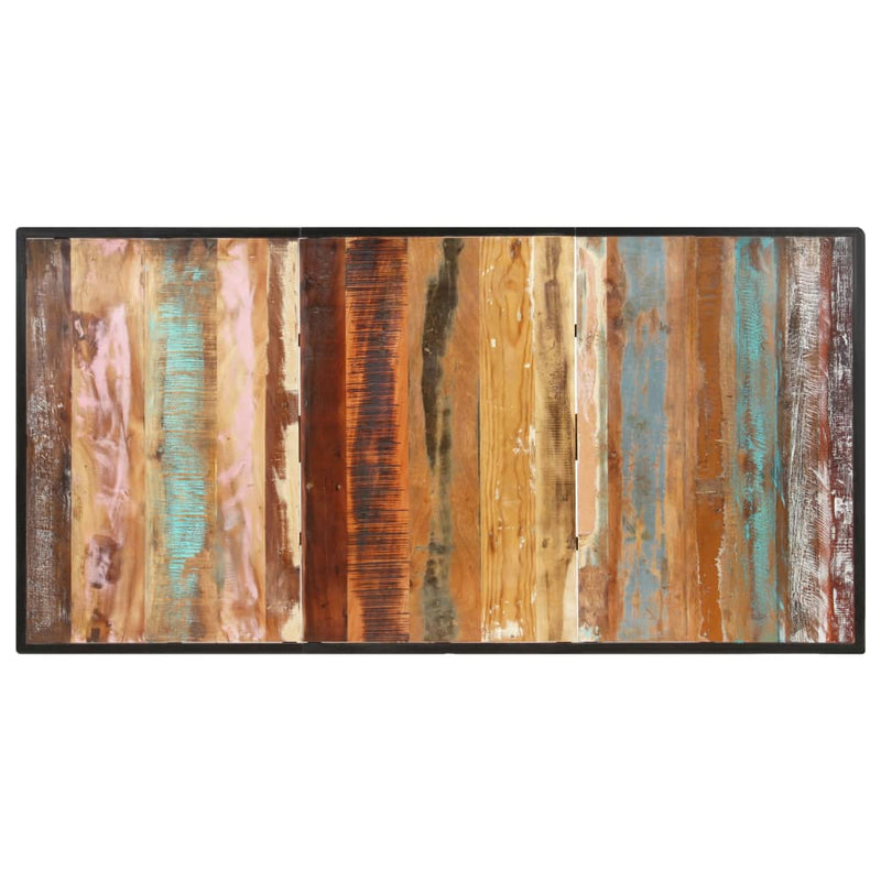 vidaXL Dining Table 160 cm Solid Reclaimed Wood