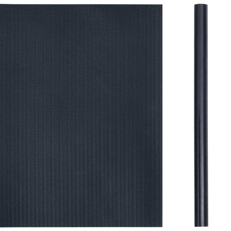 vidaXL Garden Privacy Screen PVC 35x0.19 m Matte Dark Grey