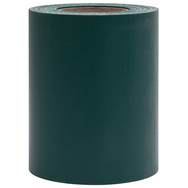 vidaXL Garden Privacy Screen PVC 35x0.19 m Matte Green