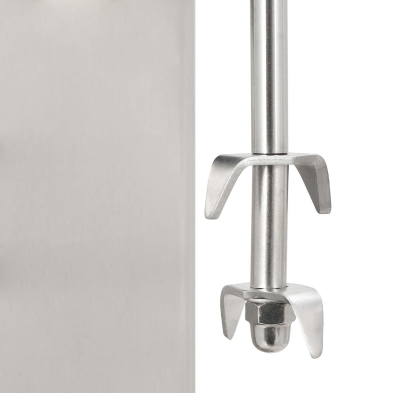 vidaXL Milkshake Mixer Stainless Steel 1 L