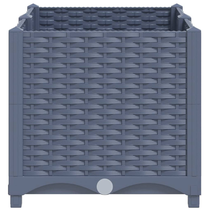 vidaXL Raised Bed 80x40x38 cm Polypropylene