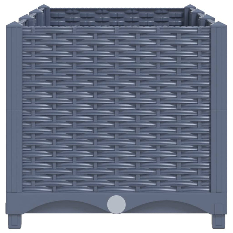 vidaXL Raised Bed 120x40x38 cm Polypropylene