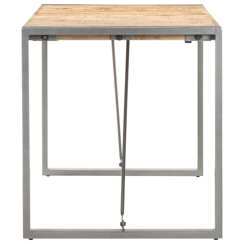 vidaXL Dining Table 140x70x75 cm Solid Wood Mango