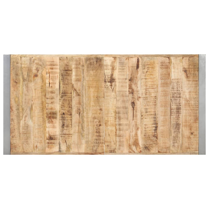 vidaXL Dining Table 140x70x75 cm Solid Wood Mango