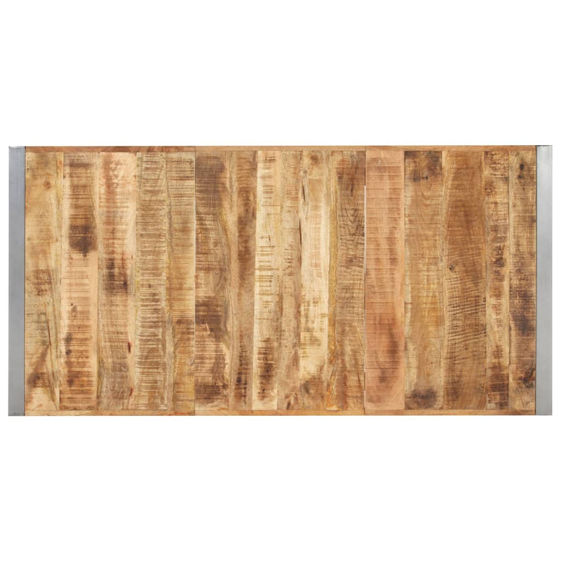 vidaXL Dining Table 160x80x75 cm Solid Wood Mango