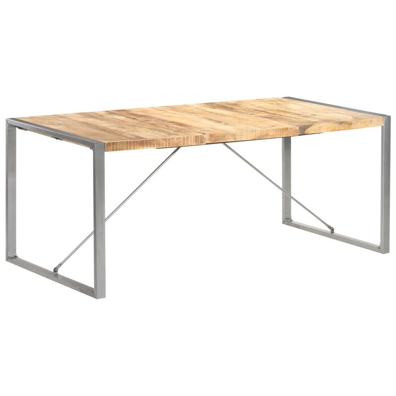 vidaXL Dining Table 180x90x75 cm Solid Wood Mango