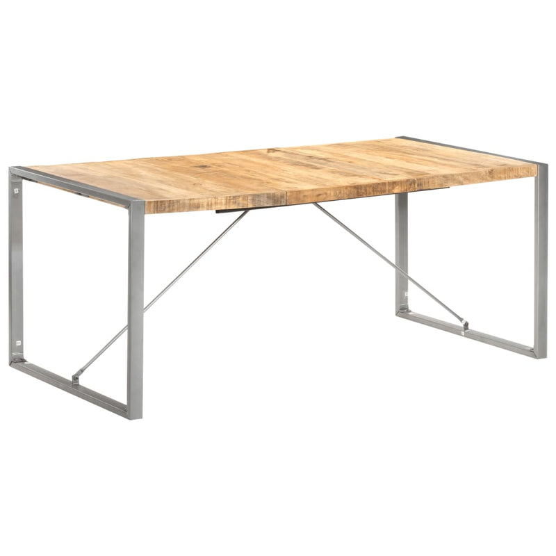 vidaXL Dining Table 180x90x75 cm Solid Wood Mango