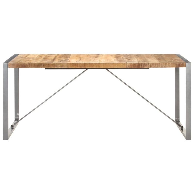 vidaXL Dining Table 180x90x75 cm Solid Wood Mango