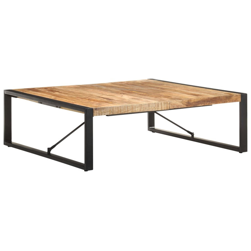 vidaXL Coffee Table 120x120x40 cm Solid Wood Mango