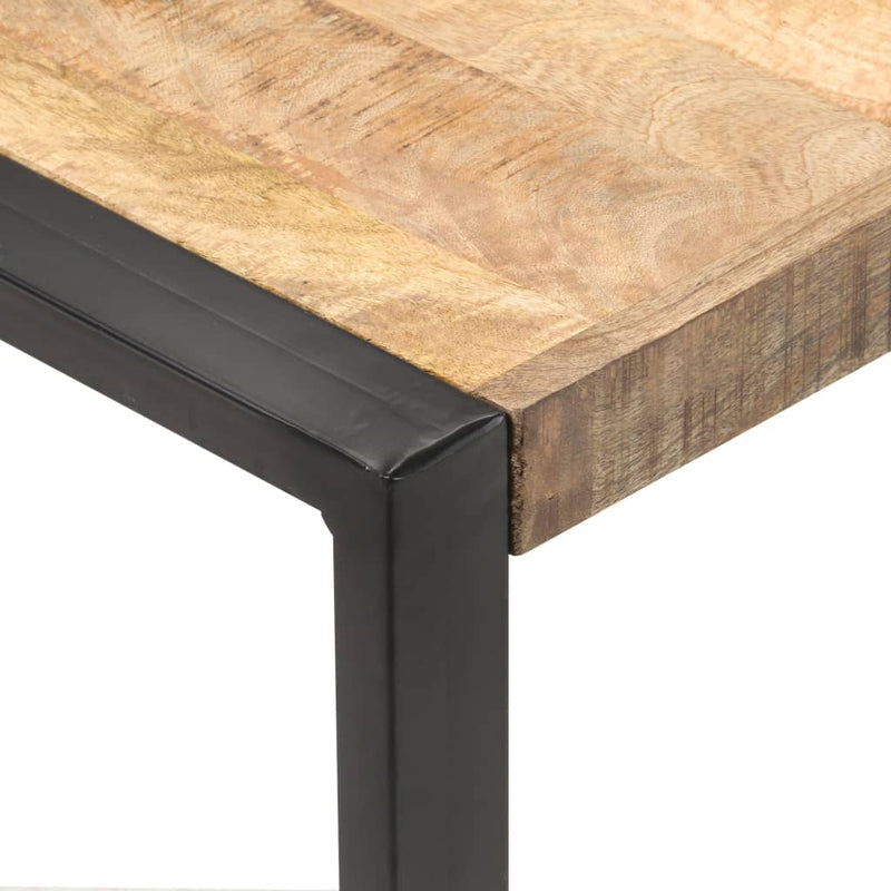 vidaXL Coffee Table 120x120x40 cm Solid Wood Mango