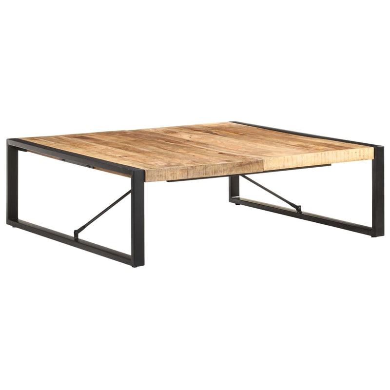 vidaXL Coffee Table 120x120x40 cm Solid Wood Mango