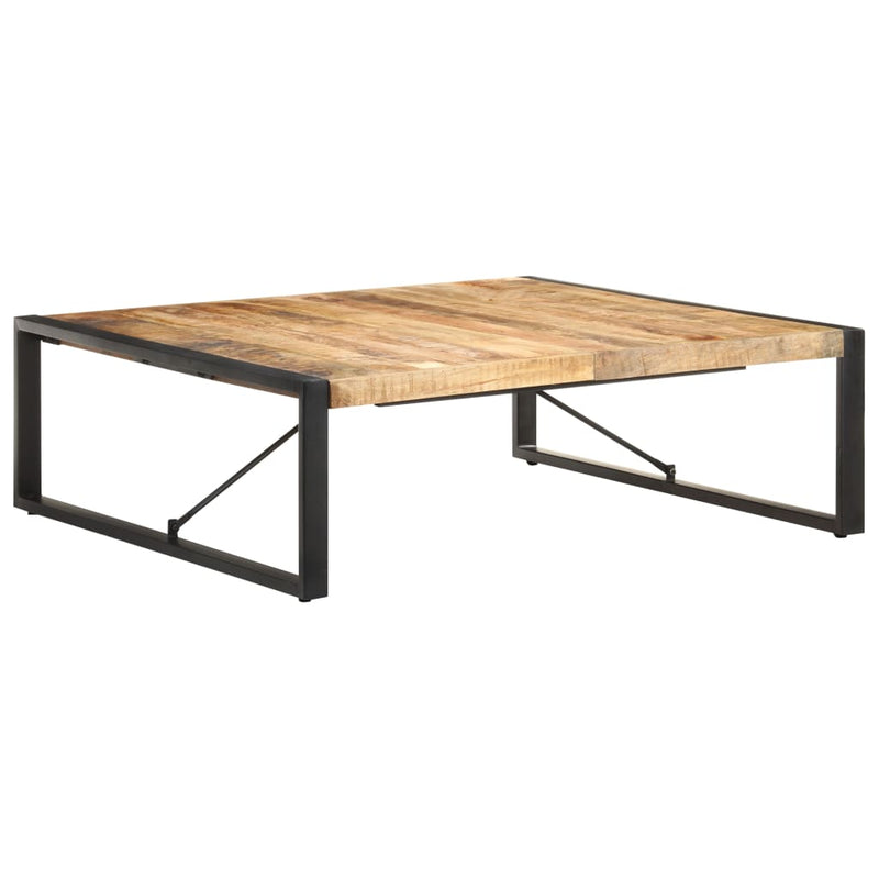 vidaXL Coffee Table 120x120x40 cm Solid Wood Mango