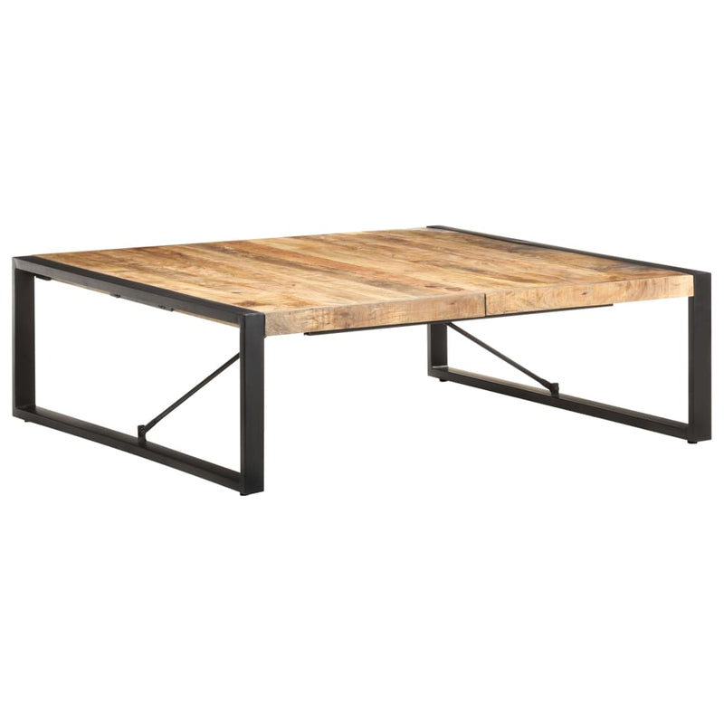 vidaXL Coffee Table 120x120x40 cm Solid Wood Mango