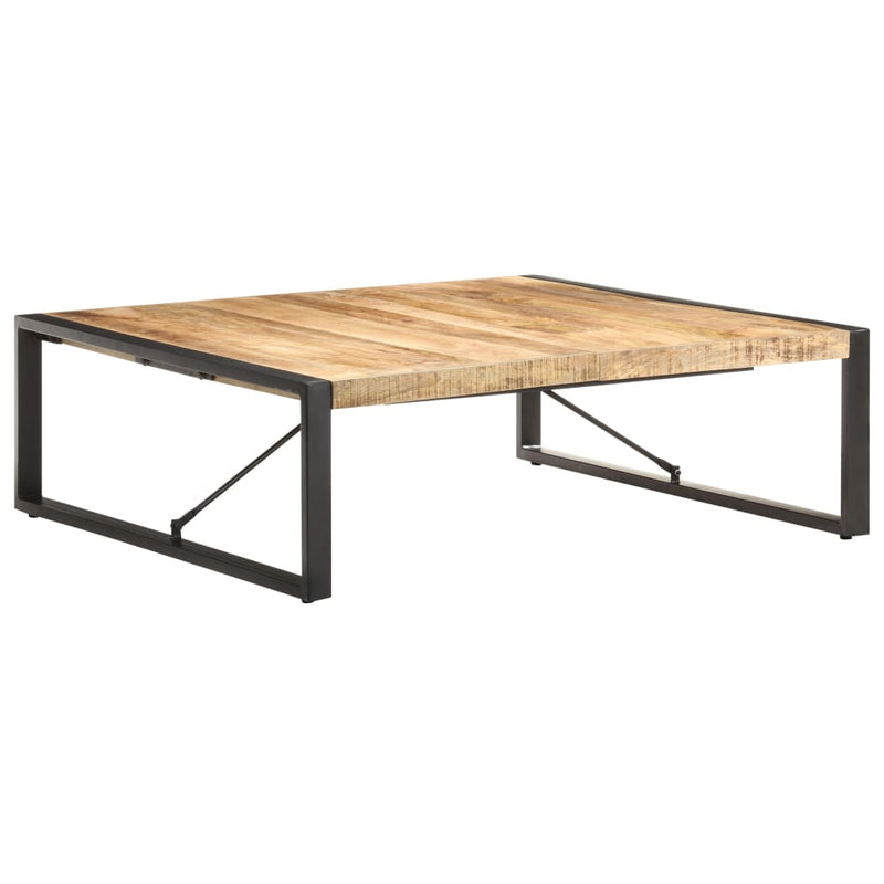vidaXL Coffee Table 120x120x40 cm Solid Wood Mango