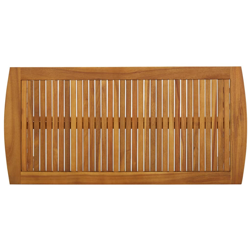 vidaXL Coffee Table 102x50x43 cm Solid Acacia Wood