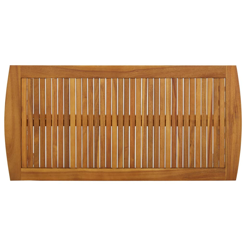 vidaXL Coffee Table 102x50x43 cm Solid Acacia Wood