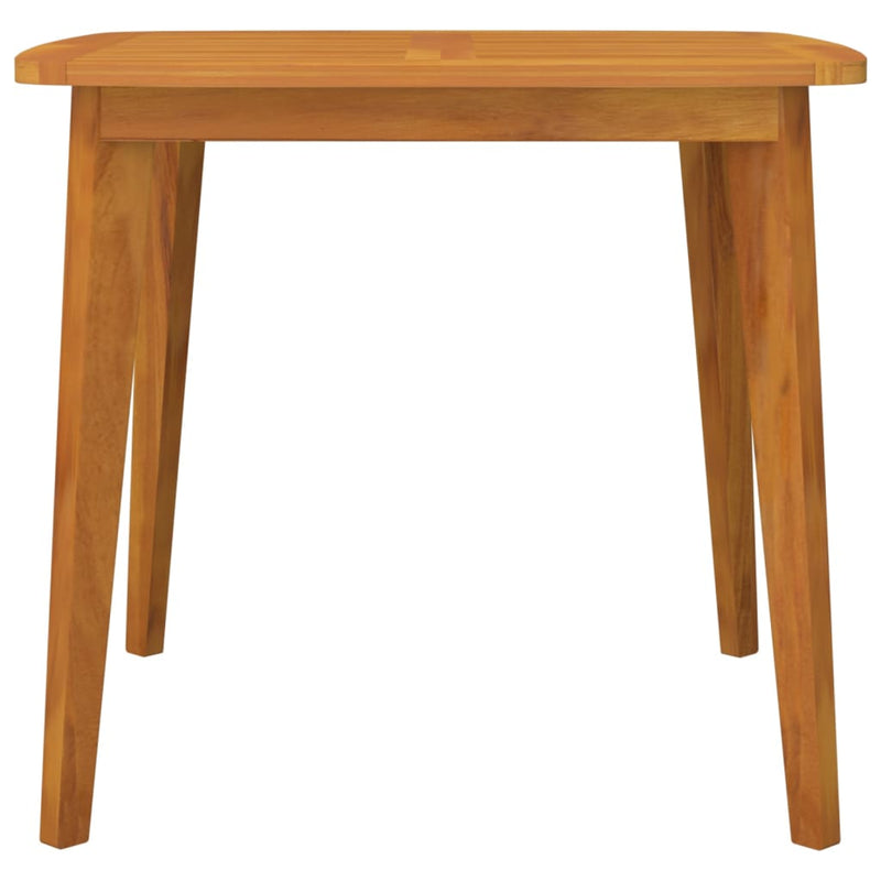 vidaXL Garden Table 85x85x75 cm Solid Wood Acacia