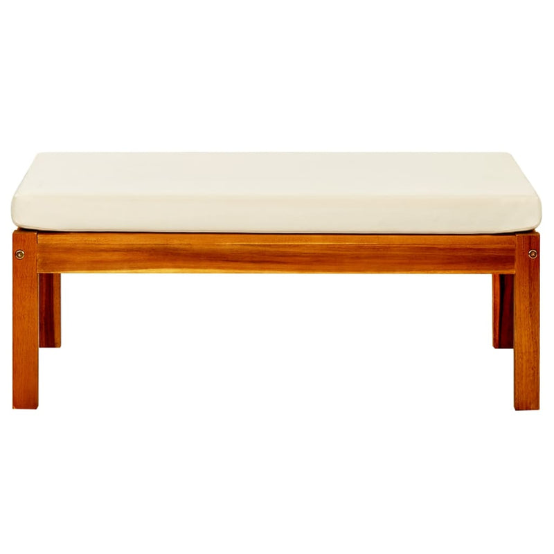 vidaXL Garden Footrests 2 pcs Solid Acacia Wood