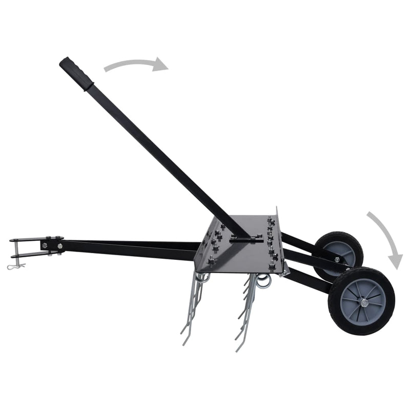vidaXL Scarifier for Ride-on Mower 100 cm