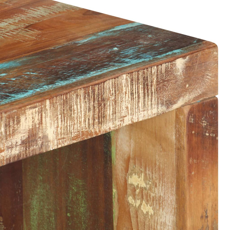 vidaXL 2 Piece Coffee Table Set Solid Reclaimed Wood