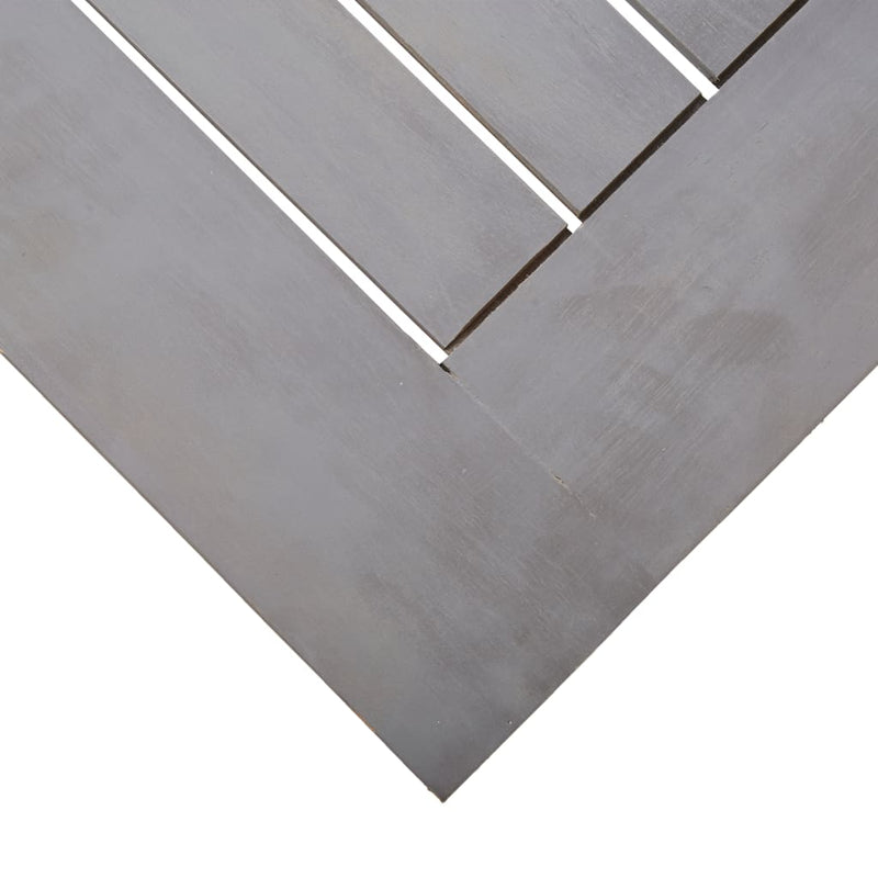 vidaXL Garden Table Grey Wash 200x90x74 cm Solid Acacia Wood