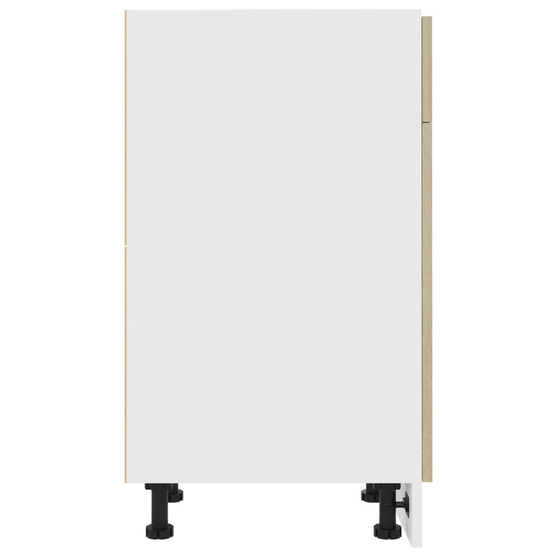 vidaXL Drawer Bottom Cabinet Lyon Sonoma Oak 30x46x81.5 cm Engineered Wood