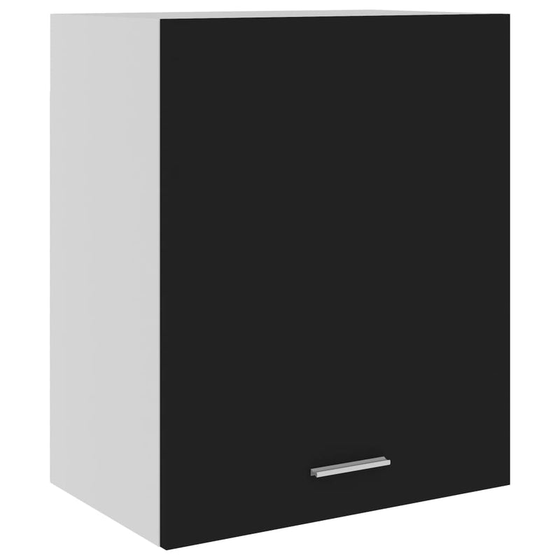 vidaXL Hanging Cabinet Lyon Black 50x31x60 cm Engineered Wood