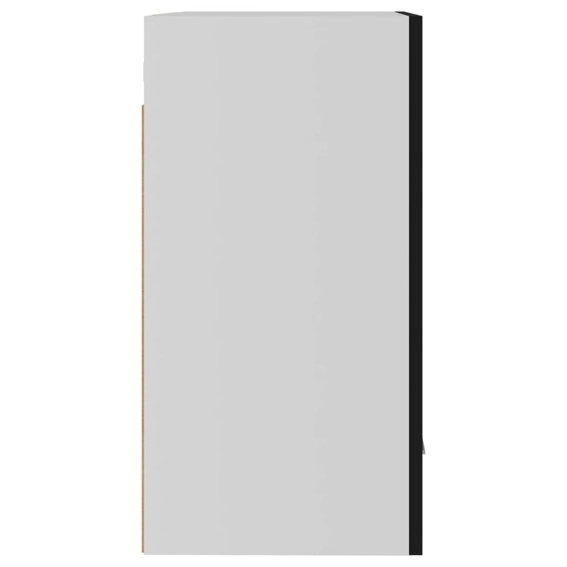 vidaXL Hanging Cabinet Lyon Black 50x31x60 cm Engineered Wood