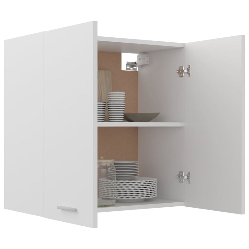 vidaXL Hanging Cabinet Lyon White 60x31x60 cm Engineered Wood